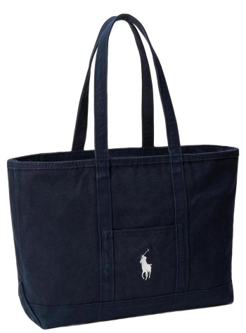 polo ralph lauren tote hombre pp icn tte m-tote-medium - 405p02124002 navy navy 2
