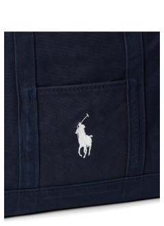 polo ralph lauren tote manpp icn tte m-tote-medium - 405p02124002 navy navy