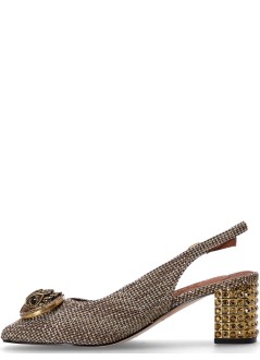 kurt geiger pump mujer chelsea block slingback - 3415040609 40