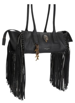 kurt geiger handbag mujer sloane eastwest sh fringe - 6056300109 00
