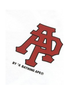 aape by a bathing ape camiseta hombre aape  basic tee - aaptem1842xxqwhx whx