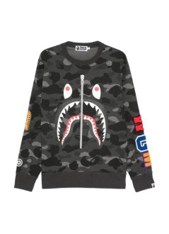 bape sudadera hombre 1st camo college crewneck sweatshirt m - 001swm301009m green