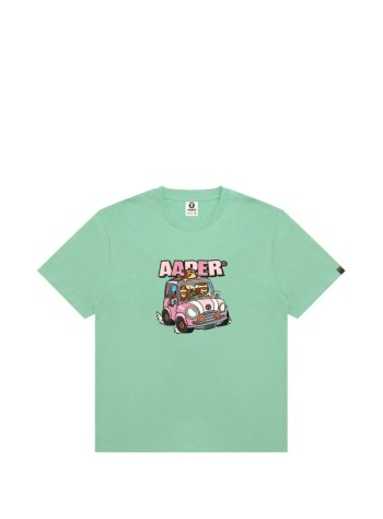 aape by a bathing ape camiseta hombre aape theme aaper tee - aaptem1826xxqgre gre