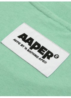 aape by a bathing ape t-shirt manaape theme aaper tee - aaptem1826xxqgre gre