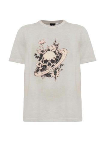 ps camiseta hombre mens regular fit ss tshirt skull floral - m2r220xwp6863 70