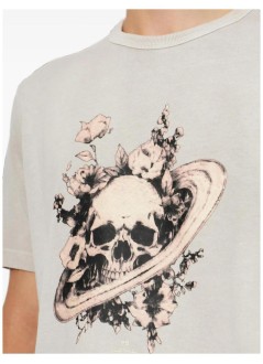 ps camiseta hombre mens regular fit ss tshirt skull floral - m2r220xwp6863 70