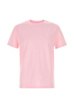 polo ralph lauren t-shirt manshort sleeve custom slim fit cotton t-shirt - 710671438530 bath pink c1730