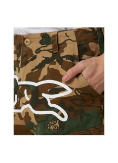 icecream pantalon corto hombre running dog woodland camo cargo shorts - ic24s37 multi