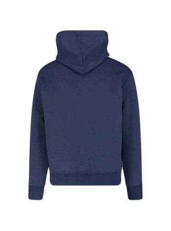 polo ralph lauren sweater manlong sleeve hooded cotton and recycled polyester jumper - 710907092002 aviator navy c1730 2