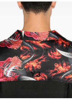 y3 camiseta hombre satin gfx shirt - kq8558 multco