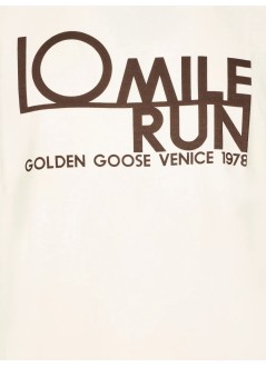 golden goose camiseta hombre journey m's t-shirt regular gauze cotton jersey vintage tre - gmp01220p002621 11560