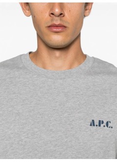 a.p.c. camiseta hombre t-shirt carlos - cohbmh26646 pla