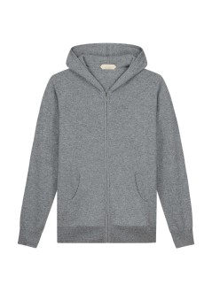 aurélien sudadera hombre cashmere zipper vest - 40231002150004 light grey