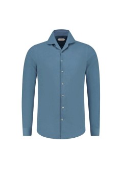 aurélien shirt mandenim shirt - 60230602160000 mid blue