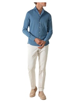 aurélien shirt mandenim shirt - 60230602160000 mid blue