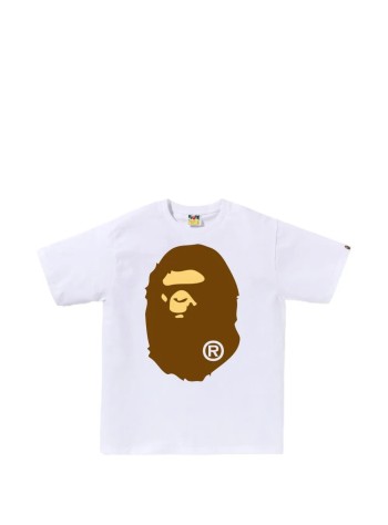 bape camiseta hombre big ape head tee m - 001tem301002m white
