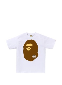 bape camiseta hombre big ape head tee m - 001tem301002m white