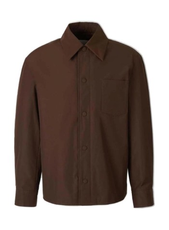 ami outerwear hombre padded ami de coeur overshirt - hjk829pl0117 2221