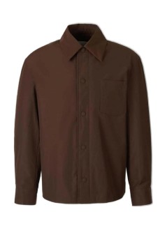 ami outerwear hombre padded ami de coeur overshirt - hjk829pl0117 2221