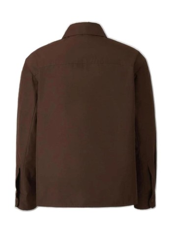 ami outerwear hombre padded ami de coeur overshirt - hjk829pl0117 2221 2