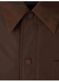 ami outerwear hombre padded ami de coeur overshirt - hjk829pl0117 2221
