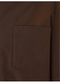 ami outerwear hombre padded ami de coeur overshirt - hjk829pl0117 2221
