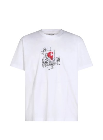 carhartt camiseta hombre s/s old painter t-shirt - i037248 02xx