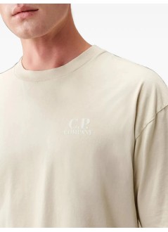 c.p.company t-shirt man30/1 jersey short sleeve british sailor t-shirt - 21cmts209a110579w 120
