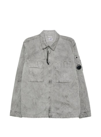c.p.company outerwear hombre panama-r zipped lens overshirt - 21cmos236a110540s r90