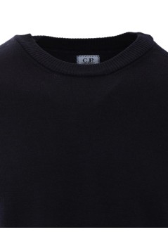 c.p.company sudadera hombre extrafine merino wool lens crewneck sweater - 21cmkn069a005528a 888
