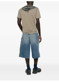 c.p.company camiseta hombre 30/1 jersey short sleeve goggle t-shirt - 21cmts725a005100w 356