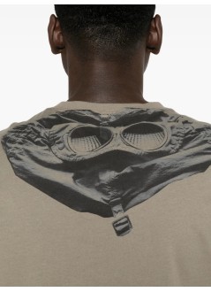 c.p.company camiseta hombre 30/1 jersey short sleeve goggle t-shirt - 21cmts725a005100w 356