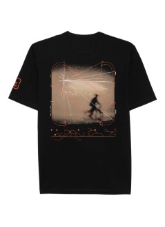c.p.company camiseta hombre t-shirts short sleeve in mercerized jersey - 21clts052a006370w 999