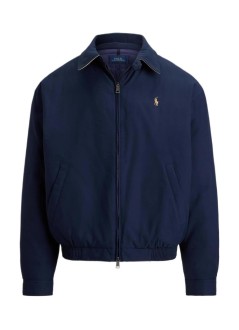 polo ralph lauren outerwear hombre woven-windbreaker-jacket - 710b15533003 refined navy