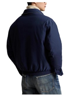 polo ralph lauren outerwear hombre woven-windbreaker-jacket - 710b15533003 refined navy