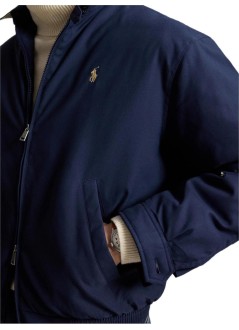 polo ralph lauren outerwear hombre woven-windbreaker-jacket - 710b15533003 refined navy