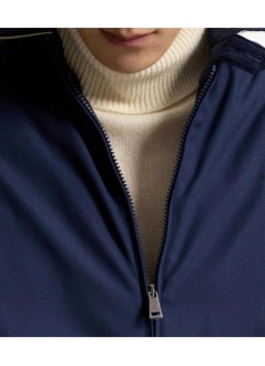 polo ralph lauren outerwear hombre woven-windbreaker-jacket - 710b15533003 refined navy