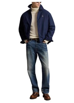 polo ralph lauren outerwear hombre woven-windbreaker-jacket - 710b15533003 refined navy