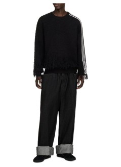 y3 sweater manknit 3s sweat - kr1124 black