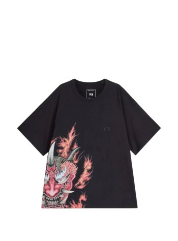 y3 t-shirt mangfx ss tee - kq8592 black