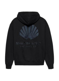 new amsterdam sweater manlogo hoodie - 2602117002 black night sky