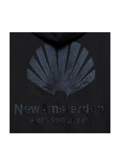 new amsterdam sweater manlogo hoodie - 2602117002 black night sky