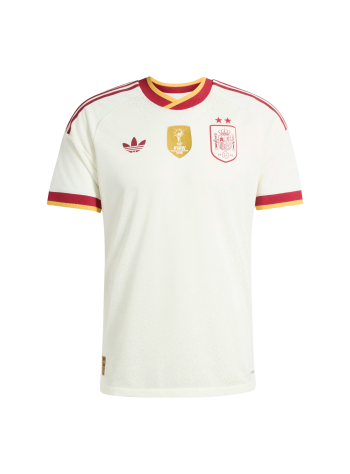adidas originals camiseta hombre camiseta segunda equipación españa 26 winners oficial - kf4412 owhite blacas