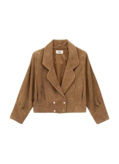 ba&sh outerwear womanjacket cowy - 1h26cowy blond