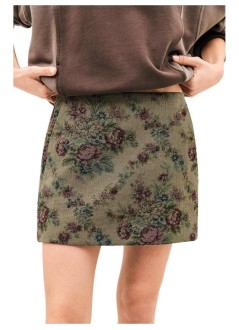 ba&sh falda mujer skirt rhea - 1h26rhea kaki