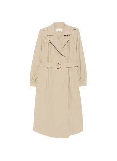ba&sh outerwear mujer coat wili - 1h26wili beige