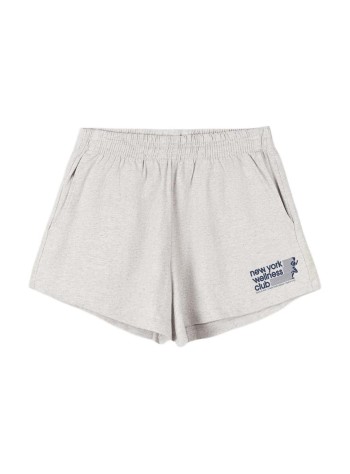 sporty & rich short pant womanunited states wellness club disco short - sh03773128gy03 19