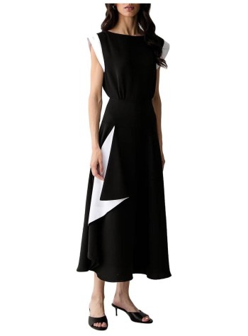 karl lagerfeld dress womanfluid occasion dress - b3w13027 998 2