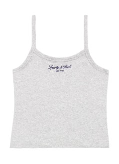 sporty & rich top womansignature ny box tank - to10873329gy03 19