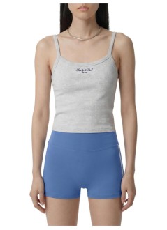 sporty & rich top womansignature ny box tank - to10873329gy03 19